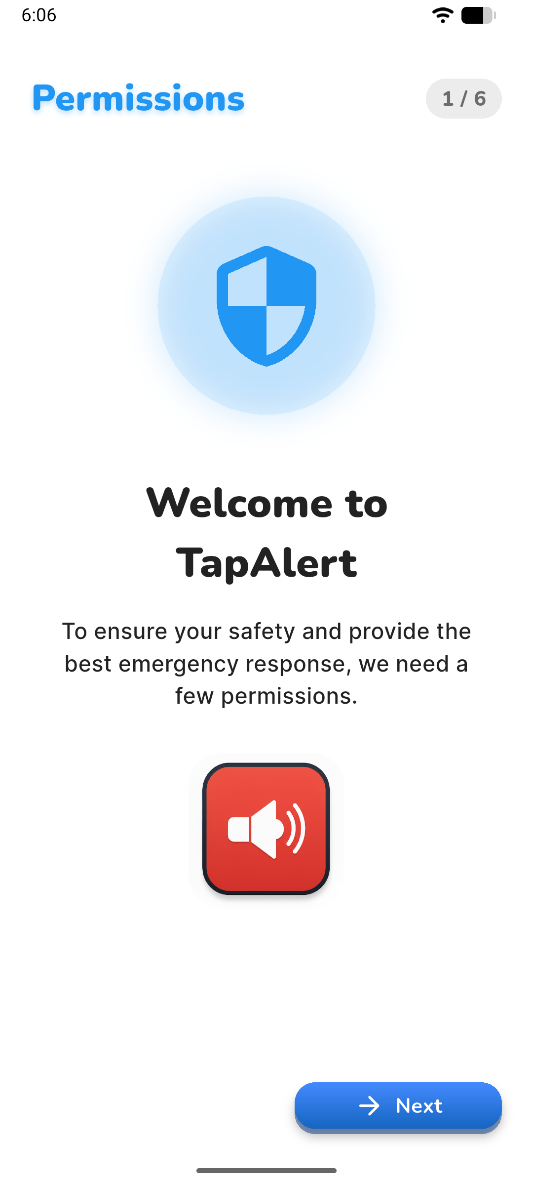 TapAlert Screenshot